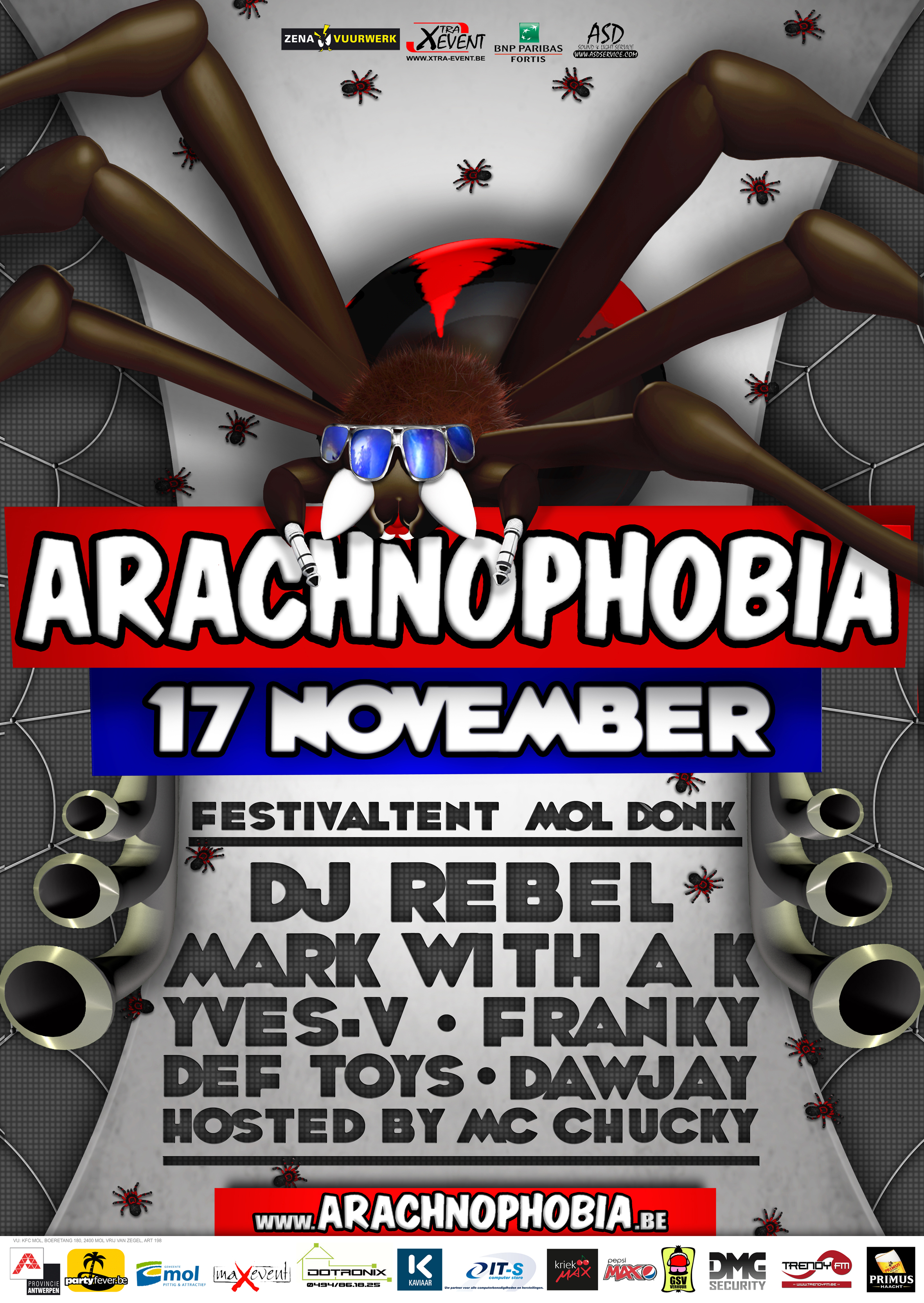 Arachnophobia affiche op 17/11/2012